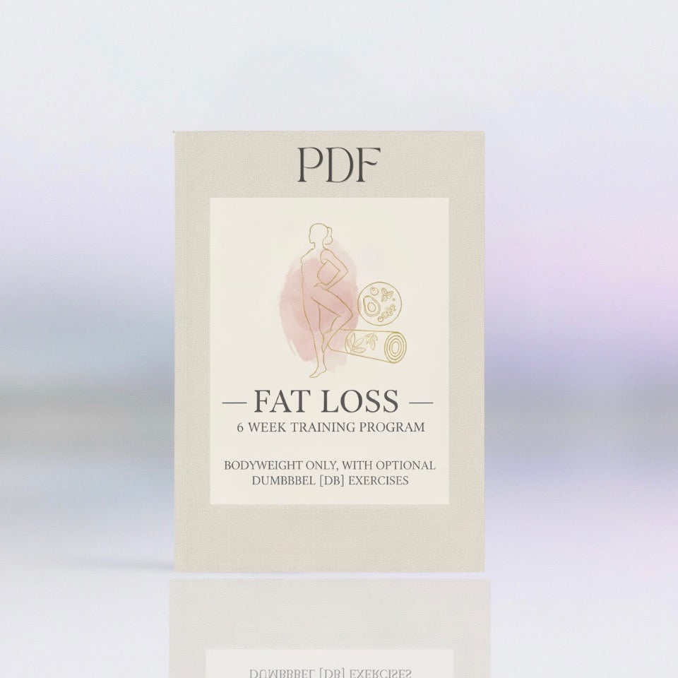Fat Loss 6 Week Training Program - PDF