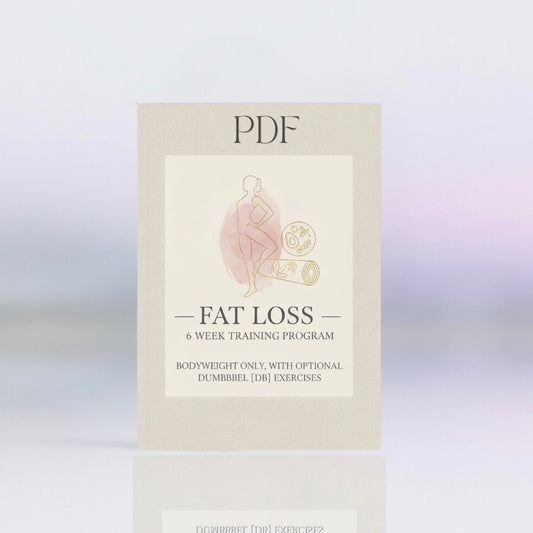 Fat Loss 6 Week Training Program - PDF